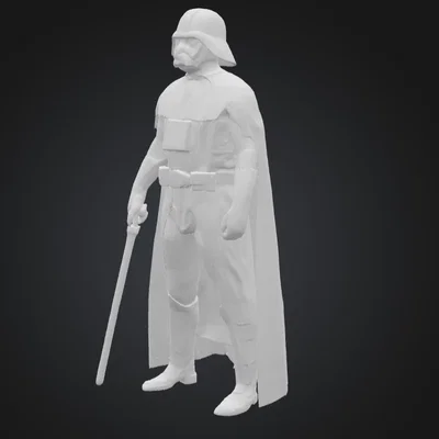 Mô hình 3D Darth Vader – Đồ trang trí Star Wars cực chất cho fan