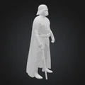 Mô hình 3D Darth Vader – Đồ trang trí Star Wars cực chất cho fan - Thumbnail 3