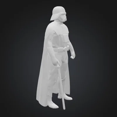 Mô hình 3D Darth Vader – Đồ trang trí Star Wars cực chất cho fan