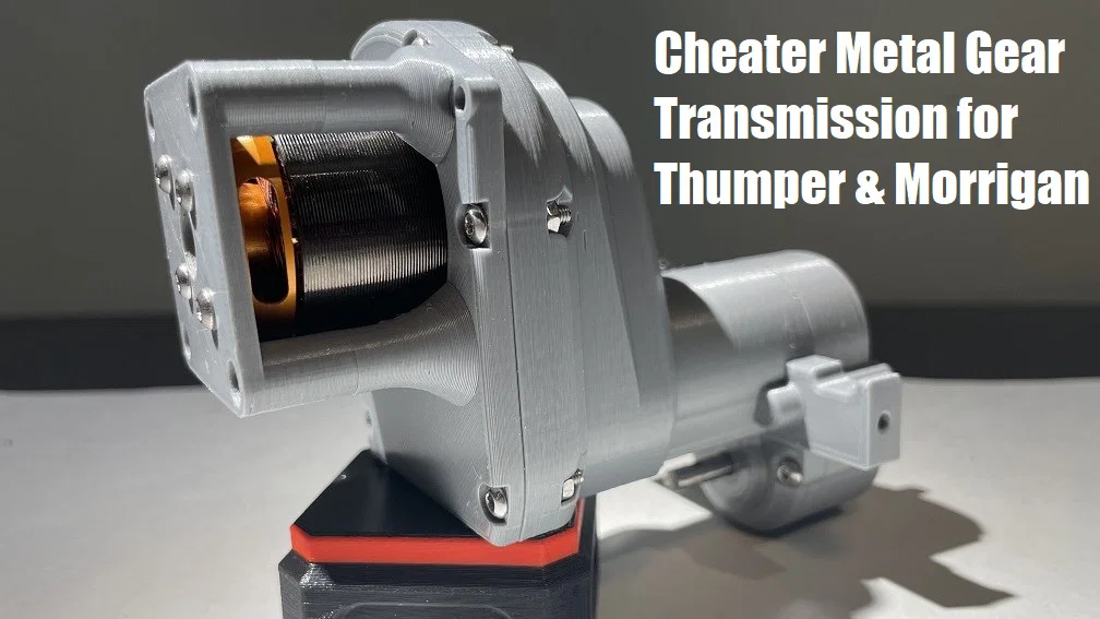 Bộ truyền động bánh răng kim loại "Cheater" cho Thumper và Morrigan - Image 2