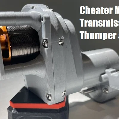 Bộ truyền động bánh răng kim loại "Cheater" cho Thumper và Morrigan