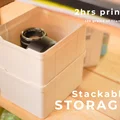 Stak! Hộp lưu trữ stackable đơn giản, cứng cáp - Thumbnail 1