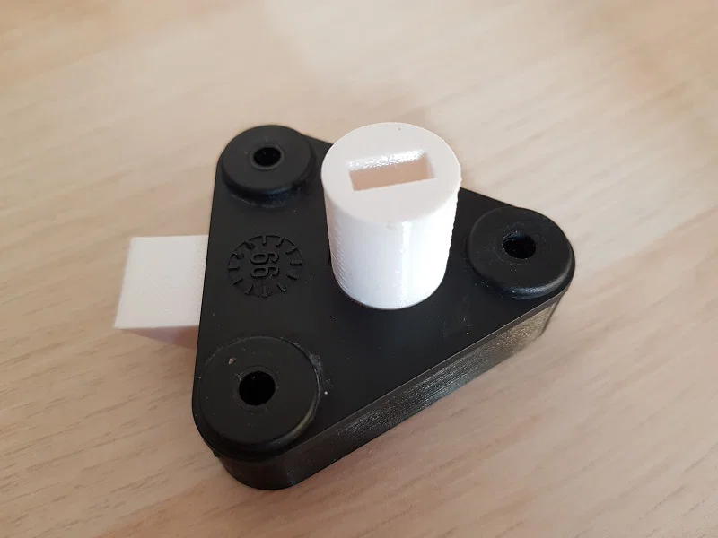Ổ khóa cho cửa tủ công tơ GDF (Gaz) – in 3D - Image 1