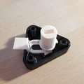 Ổ khóa cho cửa tủ công tơ GDF (Gaz) – in 3D - Thumbnail 5