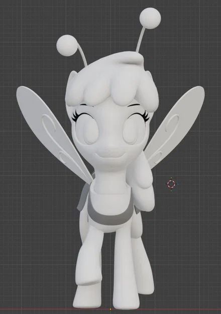 Mô hình in 3D Cherry Berry hóa trang chú ong dễ thương cho fan MLP - Image 1