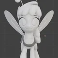 Mô hình in 3D Cherry Berry hóa trang chú ong dễ thương cho fan MLP - Thumbnail 1