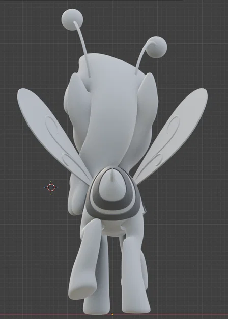 Mô hình in 3D Cherry Berry hóa trang chú ong dễ thương cho fan MLP - Image 2