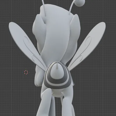 Mô hình in 3D Cherry Berry hóa trang chú ong dễ thương cho fan MLP