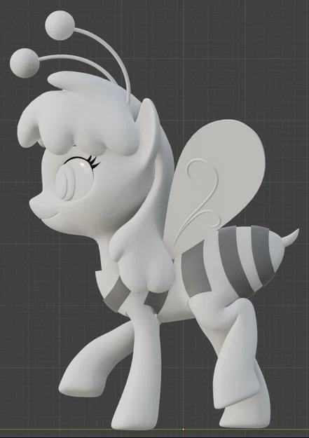 Mô hình in 3D Cherry Berry hóa trang chú ong dễ thương cho fan MLP - Image 3