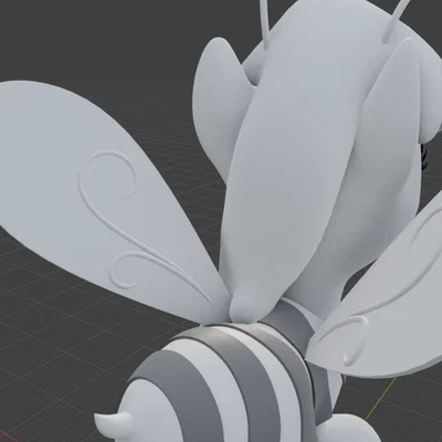 Mô hình in 3D Cherry Berry hóa trang chú ong dễ thương cho fan MLP