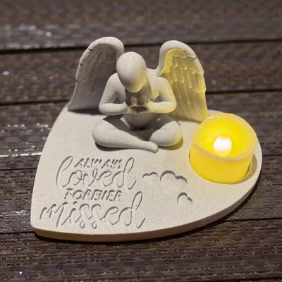 Tượng Tưởng Niệm Thiên Thần Cho Bạn Đời – Always Loved Forever Missed