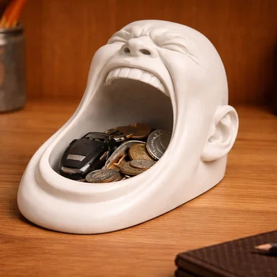 Bát Đựng Đồ Khuôn Mặt Gào Thét (Screaming Face Catchall Bowl)
