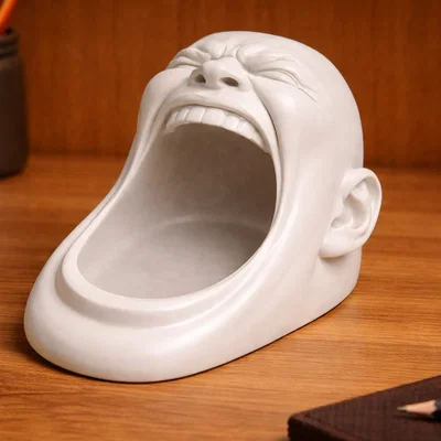 Bát Đựng Đồ Khuôn Mặt Gào Thét (Screaming Face Catchall Bowl)