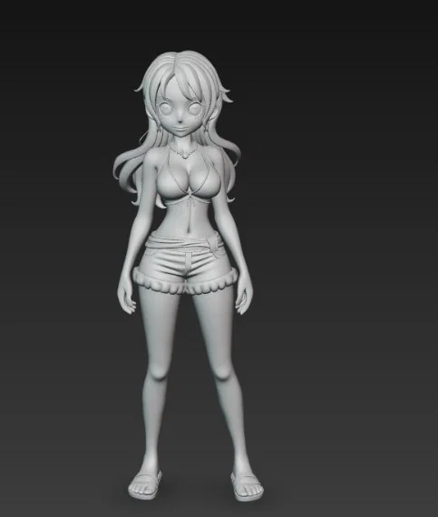 Mô hình Nami One Piece chất lượng cao để in 3D - Image 2