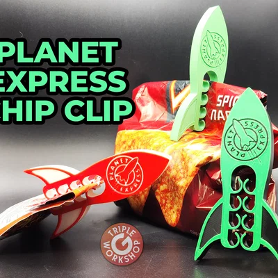 Kẹp miệng túi 3D Planet Express - Tiện ích và đậm chất viễn tưởng