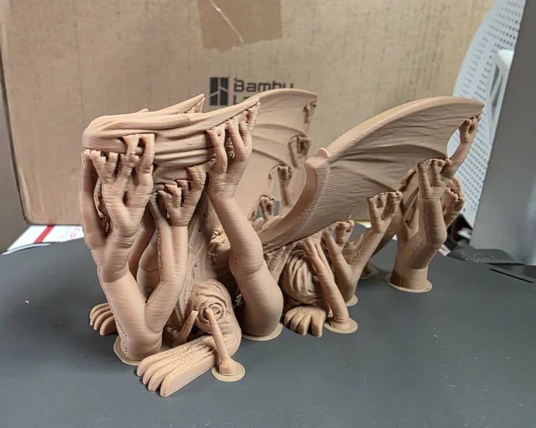 Mô hình Rồng điêu khắc gỗ 3D (English Dragon) cho bàn làm việc - Image 7