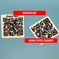 Bảng QR Code dễ làm & tùy chỉnh / Nam châm tủ lạnh cho WiFi, v.v. - Thumbnail 1