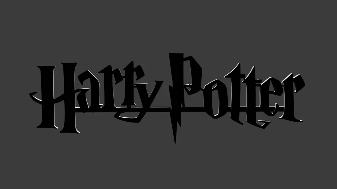 Mô hình logo Harry Potter 3D trang trí đẹp mắt - Image 1
