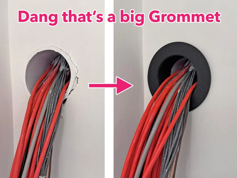 Parametric Big Grommet (Grommet lớn tuỳ chỉnh kích thước) - Image 1