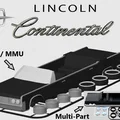 Bộ Kit Card Lincoln Continental Convertible Limousine (tỷ lệ 1:32) - Thumbnail 1