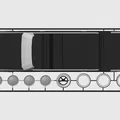 Bộ Kit Card Lincoln Continental Convertible Limousine (tỷ lệ 1:32) - Thumbnail 8