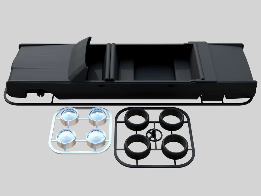 Bộ Kit Card Lincoln Continental Convertible Limousine (tỷ lệ 1:32) - Image 9