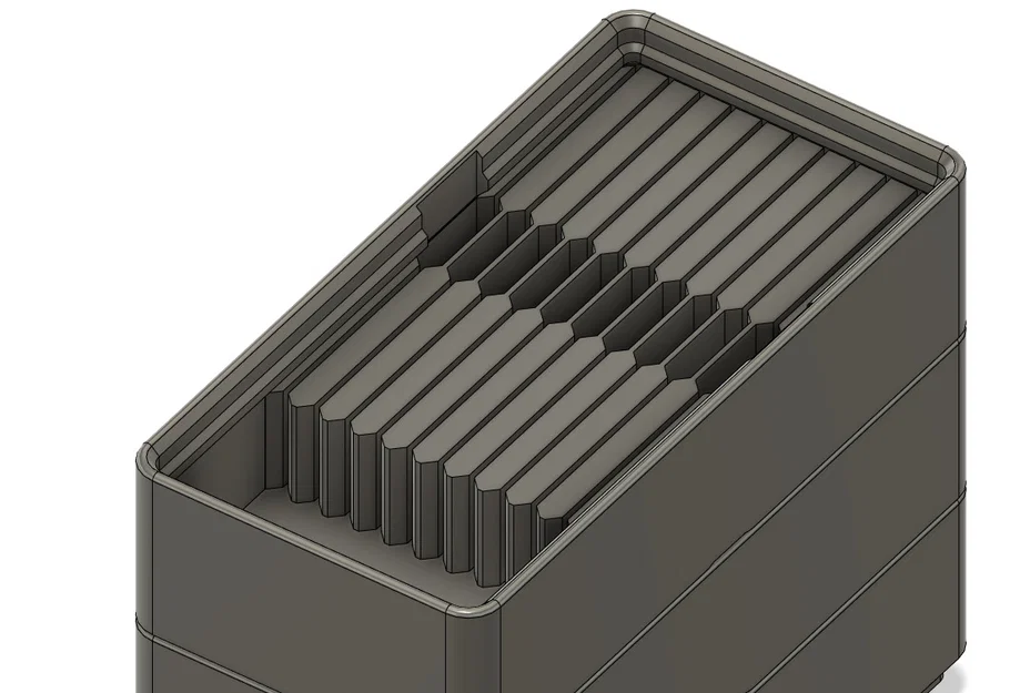 Hộp lưu trữ resistor Gridfinity (Gridfinity resistor storage bin) - Image 1