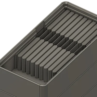 Hộp lưu trữ resistor Gridfinity (Gridfinity resistor storage bin)