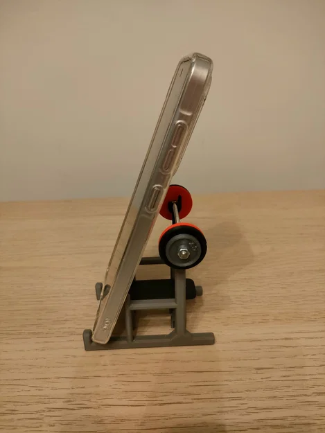 Giá đỡ điện thoại & kẹp danh thiếp Mini Bench Press - Image 4