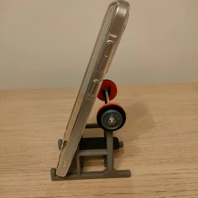 Giá đỡ điện thoại & kẹp danh thiếp Mini Bench Press