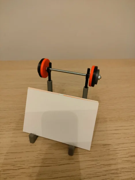 Giá đỡ điện thoại & kẹp danh thiếp Mini Bench Press - Image 5