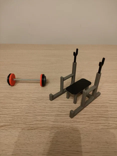 Giá đỡ điện thoại & kẹp danh thiếp Mini Bench Press - Image 6
