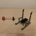 Giá đỡ điện thoại & kẹp danh thiếp Mini Bench Press - Thumbnail 6