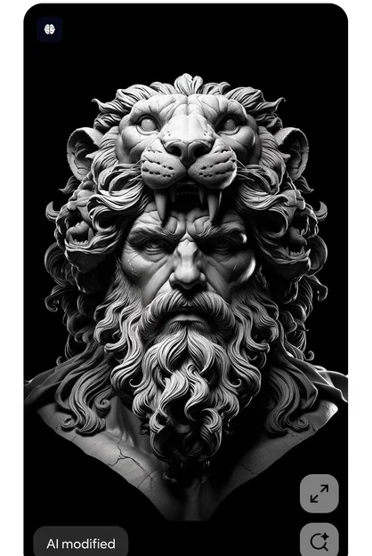 Mô hình 3D Hercules: Tượng bán thân thần thoại Hy Lạp cực chi tiết - Image 1