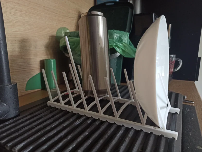 Kệ úp dĩa thoát nước tương thích IKEA RINNIG (parametric) - Image 1