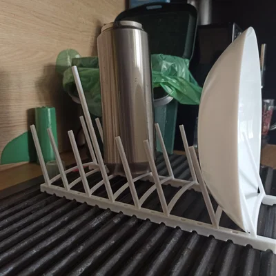 Kệ úp dĩa thoát nước tương thích IKEA RINNIG (parametric)