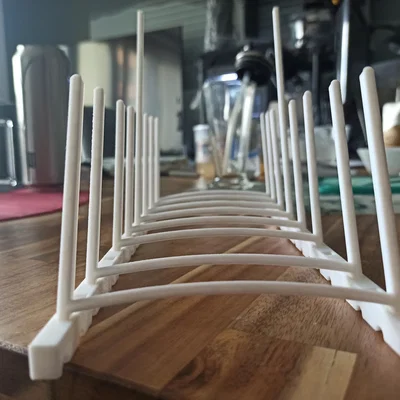 Kệ úp dĩa thoát nước tương thích IKEA RINNIG (parametric)