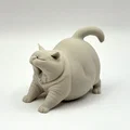 Mèo Chonk Ngáp Dài (Yawning Chonk Cat) - Thumbnail 3