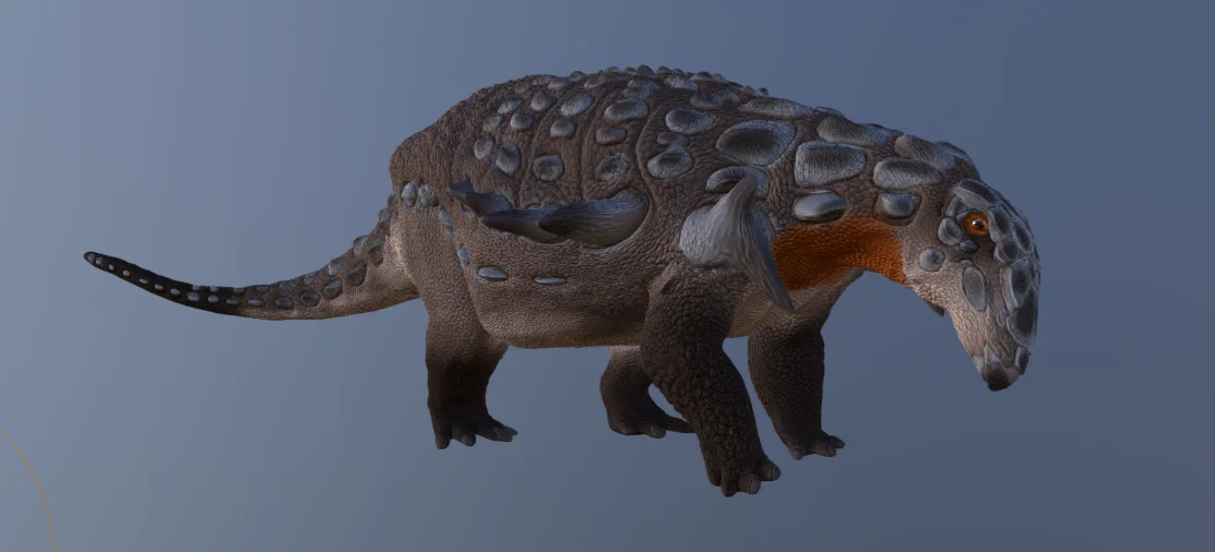 Mô hình 3D khủng long Edmontonia (Phiên bản cải tiến) - Image 1