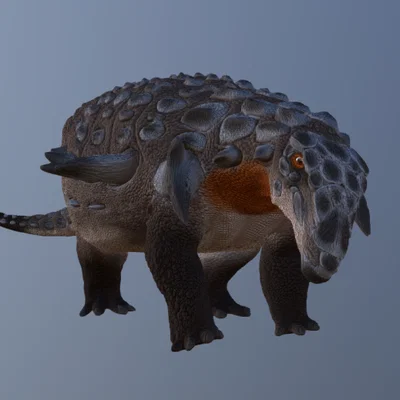 Mô hình 3D khủng long Edmontonia (Phiên bản cải tiến)