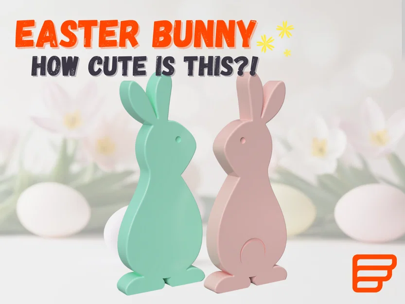Chú Thỏ Phục Sinh Dễ Thương (Cute Easter Bunny) - Image 1