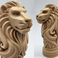 Cột Totem Sư Tử #2 (Lion Totem Pole #2) - Thumbnail 1