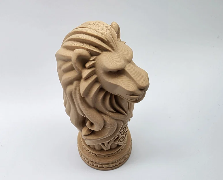 Cột Totem Sư Tử #2 (Lion Totem Pole #2) - Image 3