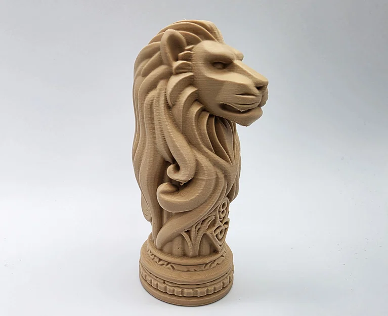Cột Totem Sư Tử #2 (Lion Totem Pole #2) - Image 5