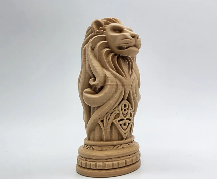Cột Totem Sư Tử #2 (Lion Totem Pole #2) - Image 6