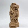Cột Totem Sư Tử #2 (Lion Totem Pole #2) - Thumbnail 6