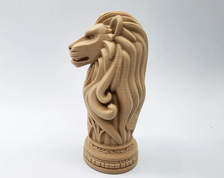 Cột Totem Sư Tử #2 (Lion Totem Pole #2) - Image 7