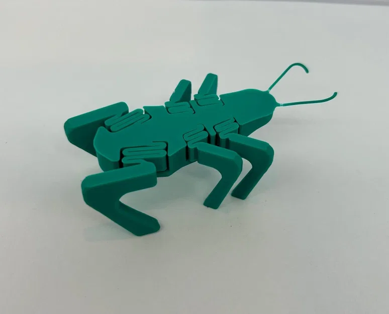 Mô hình cào cào nhảy 3D JUMPING Grasshopper độc đáo dễ in - Image 4