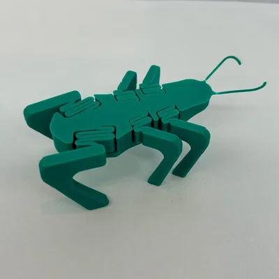 Mô hình cào cào nhảy 3D JUMPING Grasshopper độc đáo dễ in