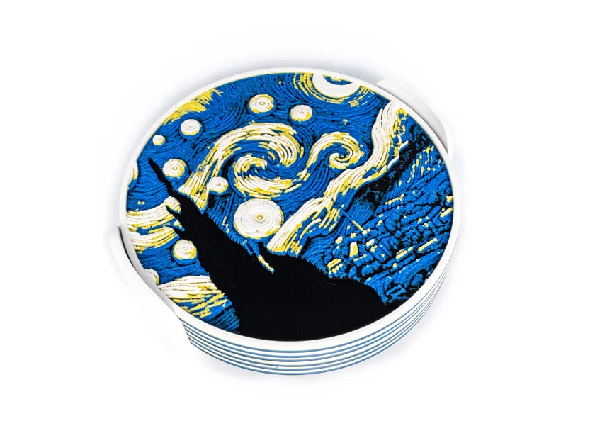 Lót Ly Starry Night (Starry Night Coaster) - Image 1